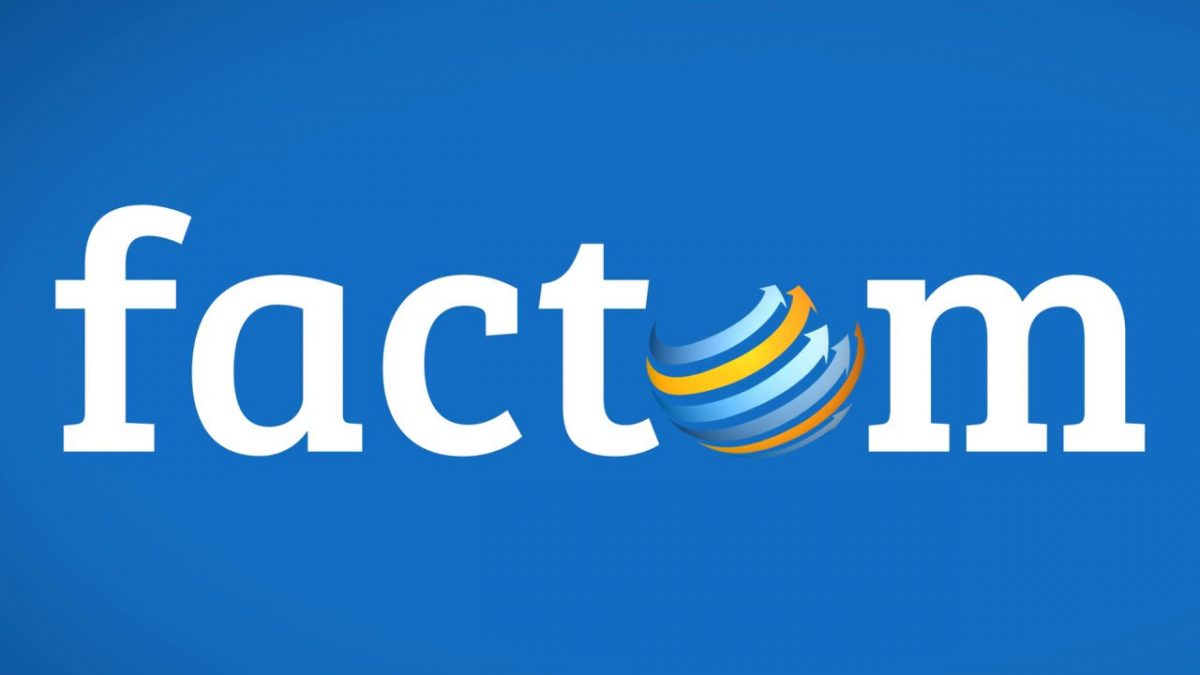 Cresterea Factom (FCT) din ultima luna stopata de un sell-off de 35% in 12 ore
