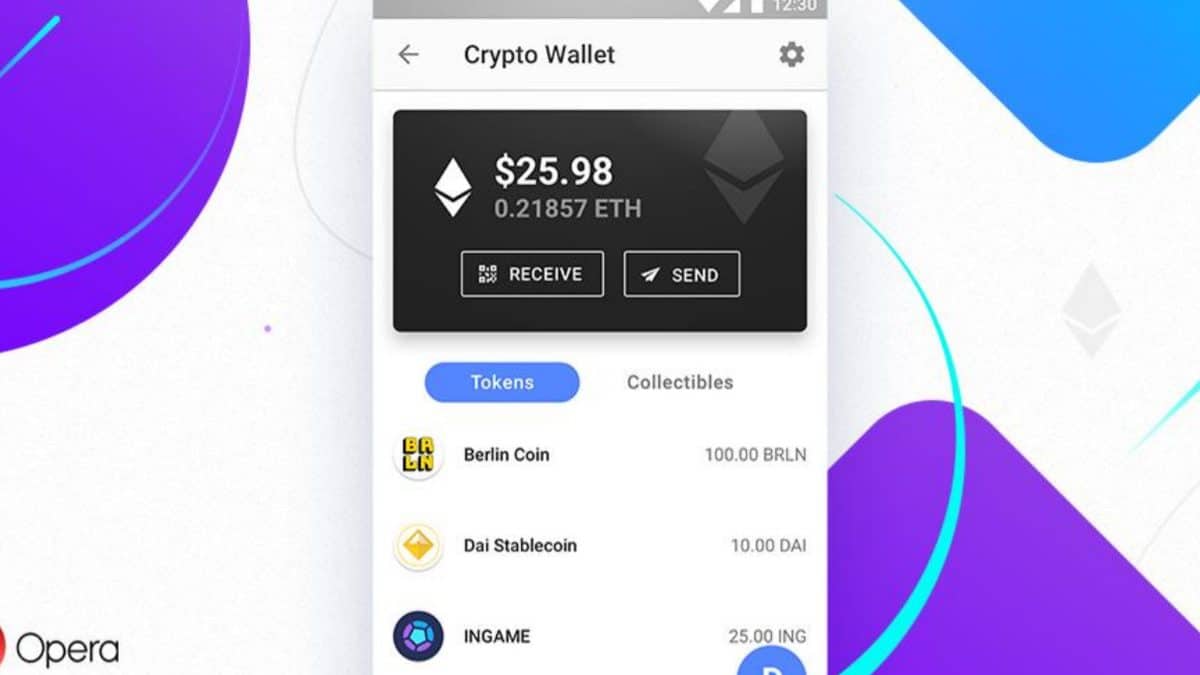 Opera adauga serviciul de achizitie al criptomonedelor pentru wallet-ul Android