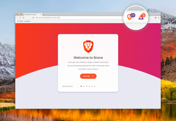 Brave browser va plateste in crypto pentru a vedea reclame