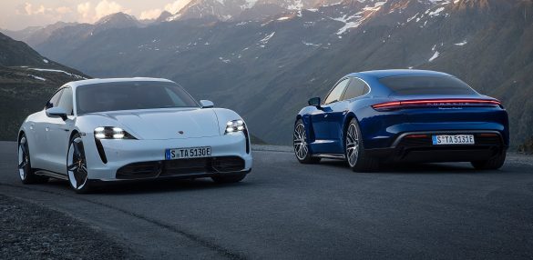Porsche Taycan, prima masina complet electrica a companiei
