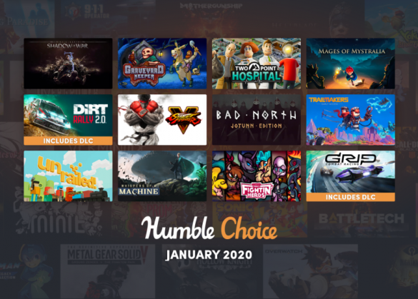 Jocurile din Humble Choice Bundle pentru ianuarie 2020 au fost anuntate