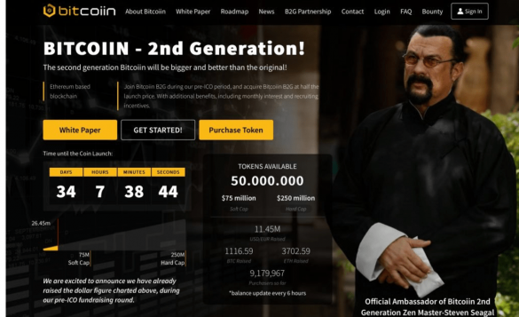 Steven Seagal trebuie sa plateasca 330.000 de dolari comisiei SEC pentru promovoarea unui ICO