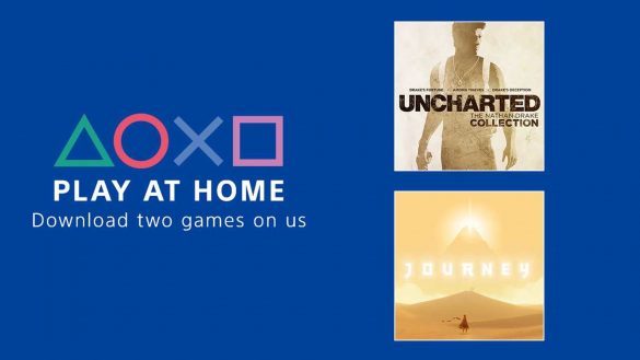 Sony lanseaza initiativa Play At Home, oferind 2 jocuri gratuite pana pe 5 mai