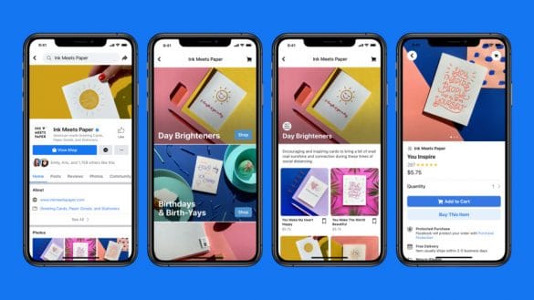 Facebook Shops, noul instrument menit sa ajute micile afaceri in timpul pandemiei