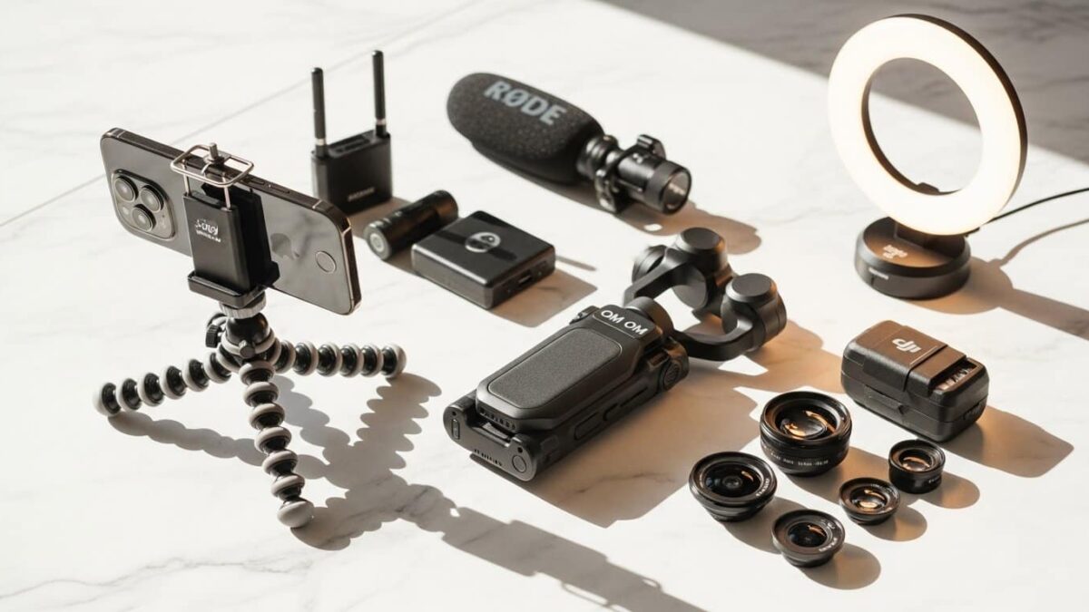 Cele Mai Bune Gadgeturi pentru Fotografie Mobila in 2024: Transforma Telefonul intr-un Studio Portabil