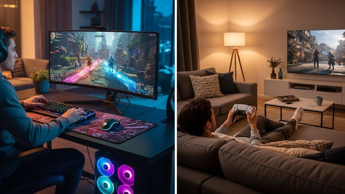 Gaming pe PC vs Console: Avantaje, Dezavantaje si Tot Ce Trebuie Sa Stii Inainte Sa Alegi