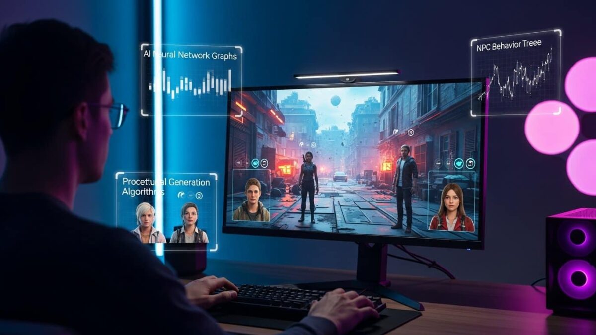 Inteligenta Artificiala in Jocurile Video: Cum Schimba AI-ul Experienta de Gaming Pentru Totdeauna