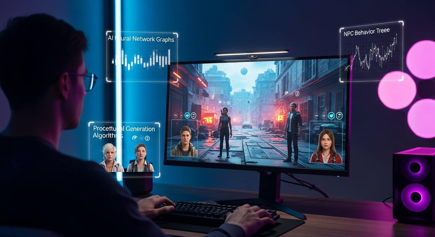 Inteligenta Artificiala in Jocurile Video: Cum Schimba AI-ul Experienta de Gamin