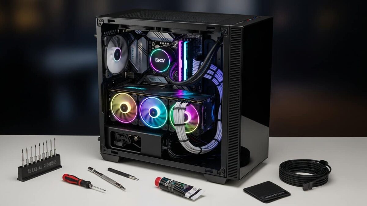 Cum sa construiesti un PC de gaming de la zero: Ghidul complet pentru incepatori si nu numai
