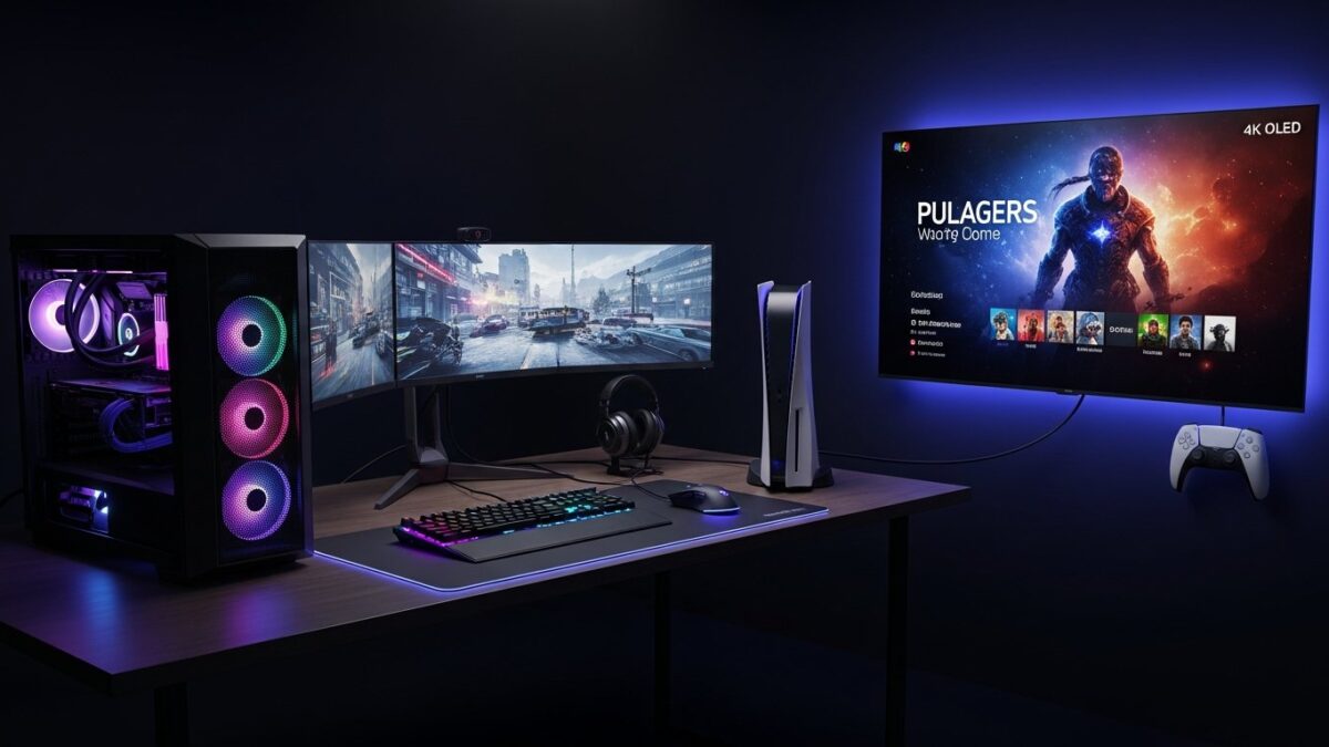 Gaming pe PC vs Console: Ghidul Complet cu Avantaje si Dezavantaje pentru Fiecare Platforma