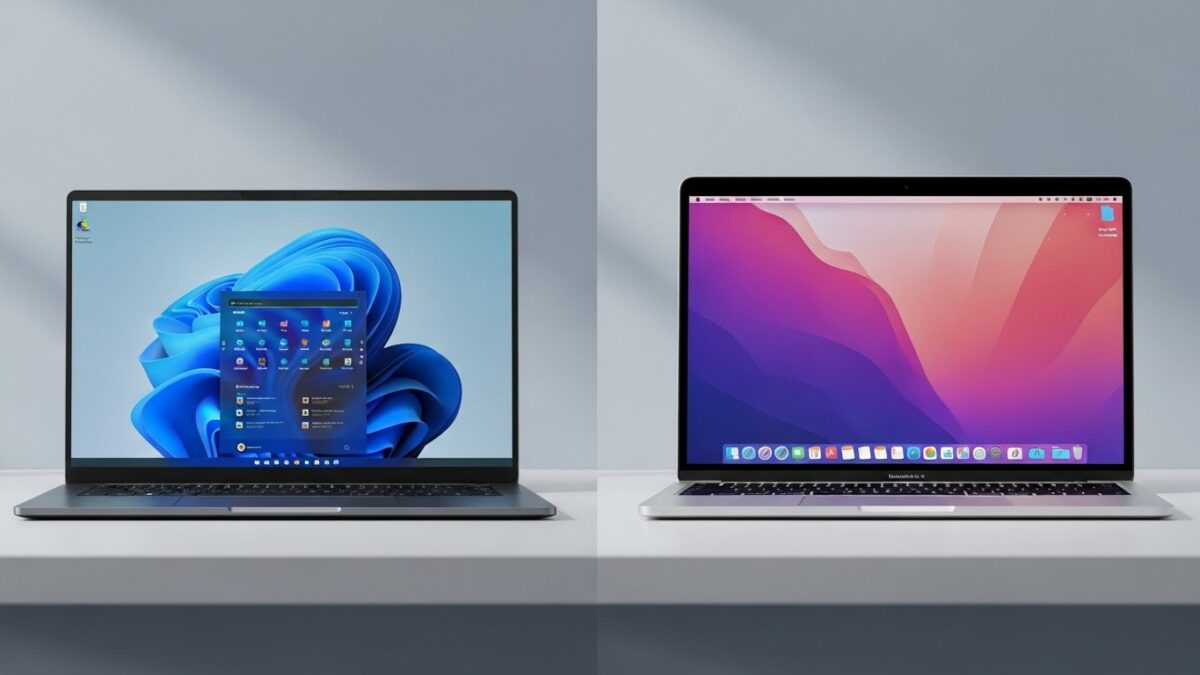 Windows 11 vs macOS: Comparatie Completa – Care Este Sistemul de Operare Potrivit pentru Tine in 2024?