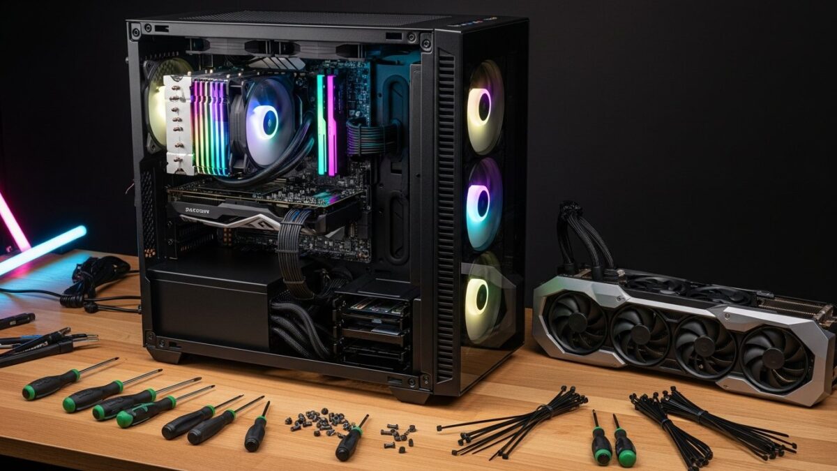 Cum sa construiesti un PC de gaming de la zero: Ghidul complet pentru incepatori si entuziaști