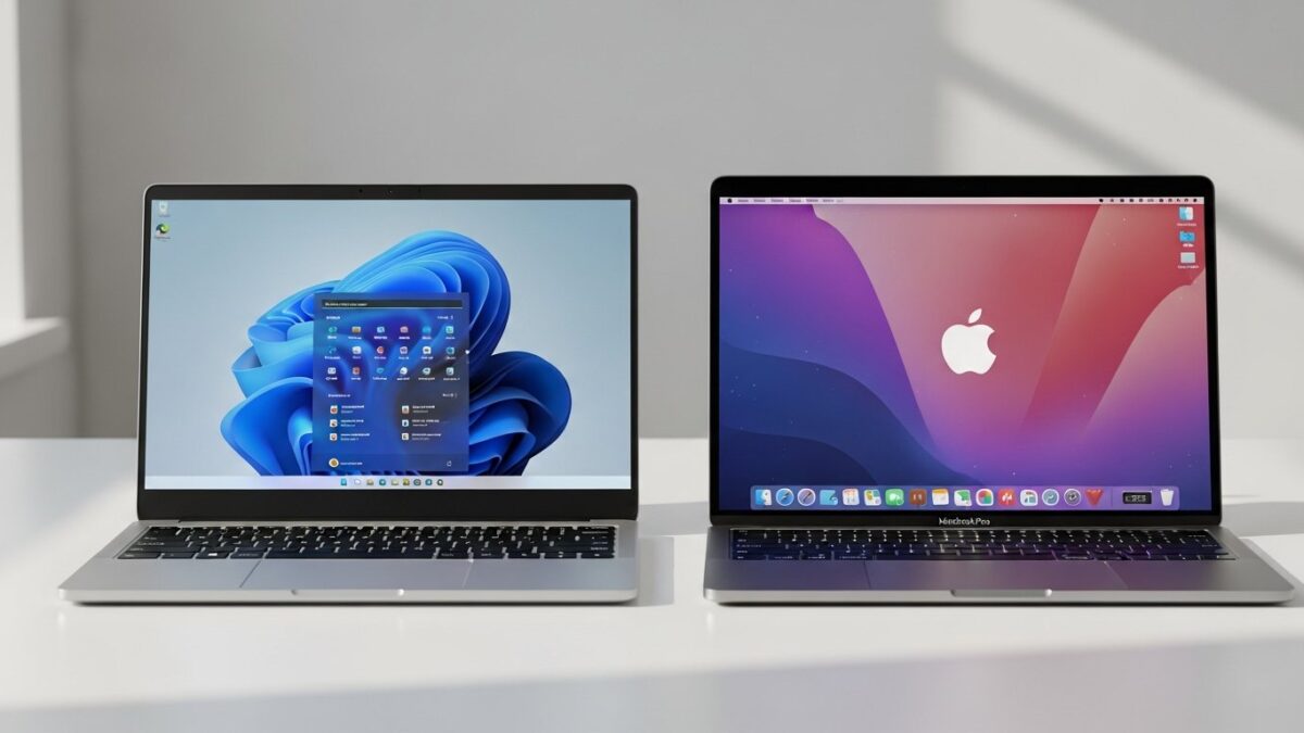 Windows 11 vs macOS: Comparatie Completa – Pe Care Sa Il Alegi in 2024?