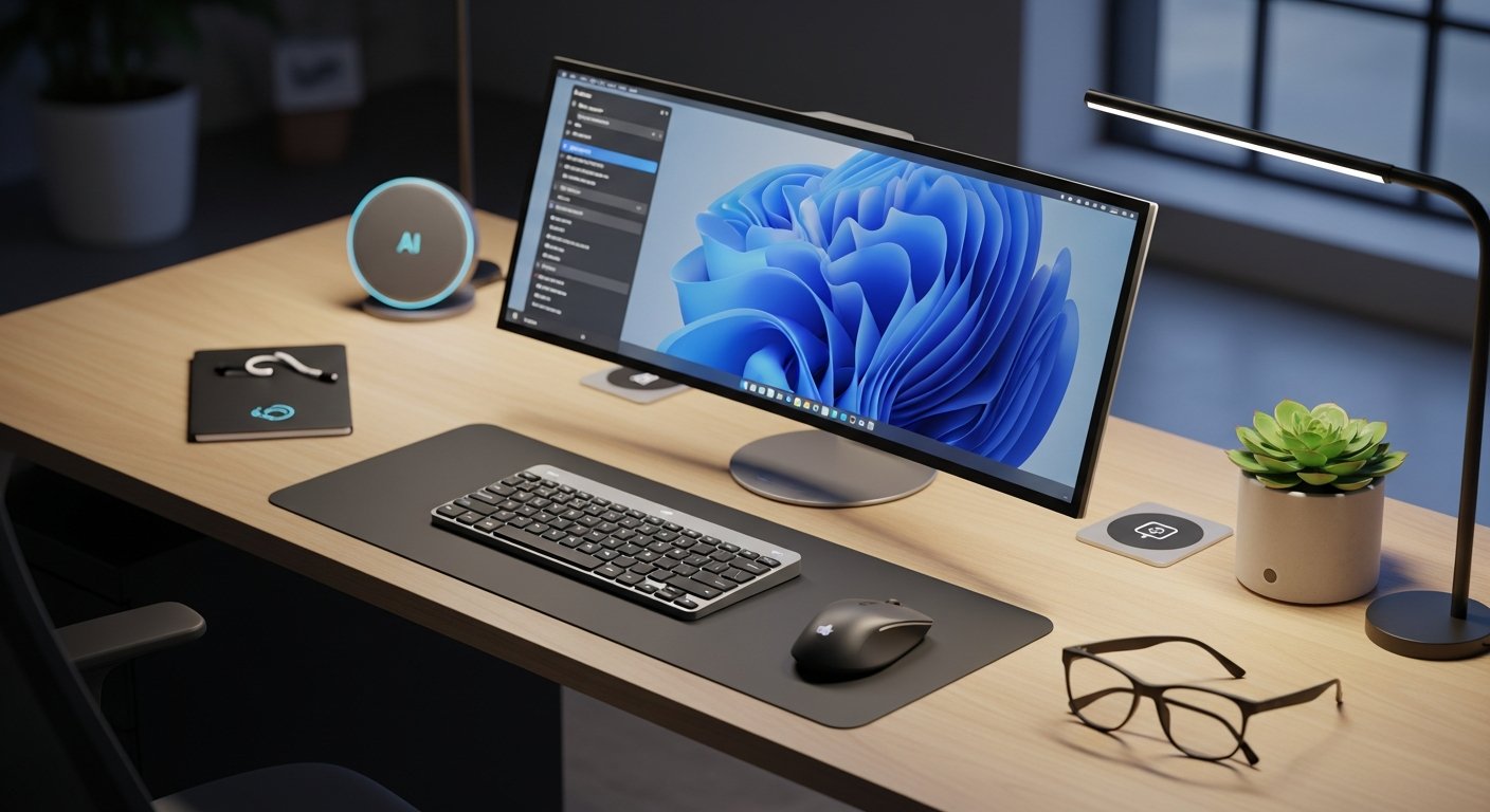 Biroul Viitorului in 2026: Gadgeturi Esentiale pentru Productivitate si Confort