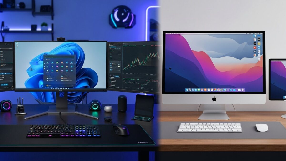 Windows 11 vs macOS: Batalia Titanilor in IT – O Comparatie Completa pentru 2024