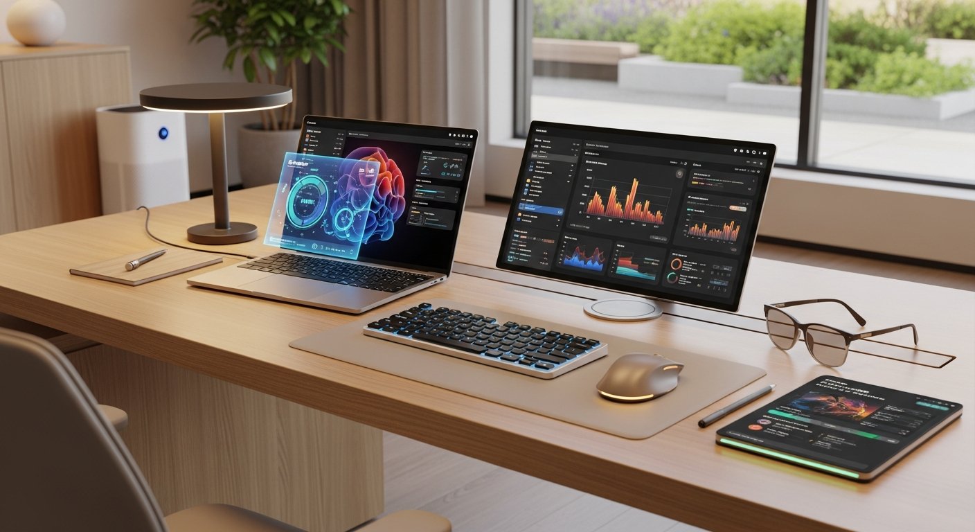 Biroul Viitorului: Gadgeturi Esentiale pentru Productivitate si Bunastare in 202